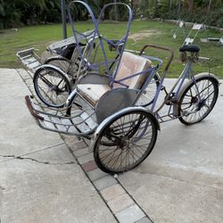 Get Ready For TET - Vietnamese Xich lo’s 3-wheel Bicycle (Vintage)