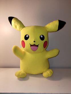 Pokemon Toy Factory 24" Pikachu Plush Giant Jumbo 2 Ft Official Licensed EUC