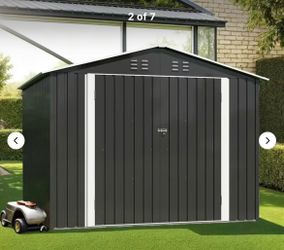 8x8 Metal Shed