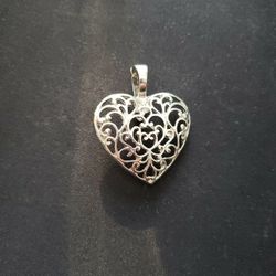 Heart Necklace /pin