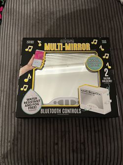 Bluetooth Shower Mirror/Speaker 