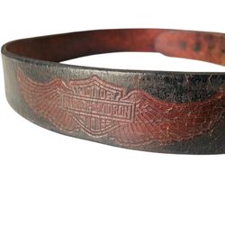 Harley-Davidson Leather Belt Size 36