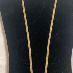 18Karats gold filled necklace