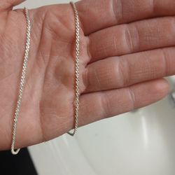 Brand New Italy Sterling Silver Necklace