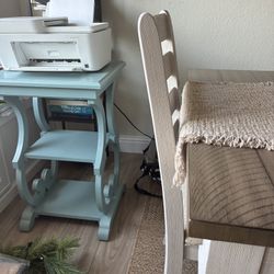 Wooden Painted Side Table