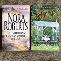 Nora Robert's CALHOUN WOMEN, COMPLETE SERIES