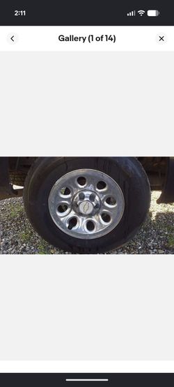 Stock Chevy rims