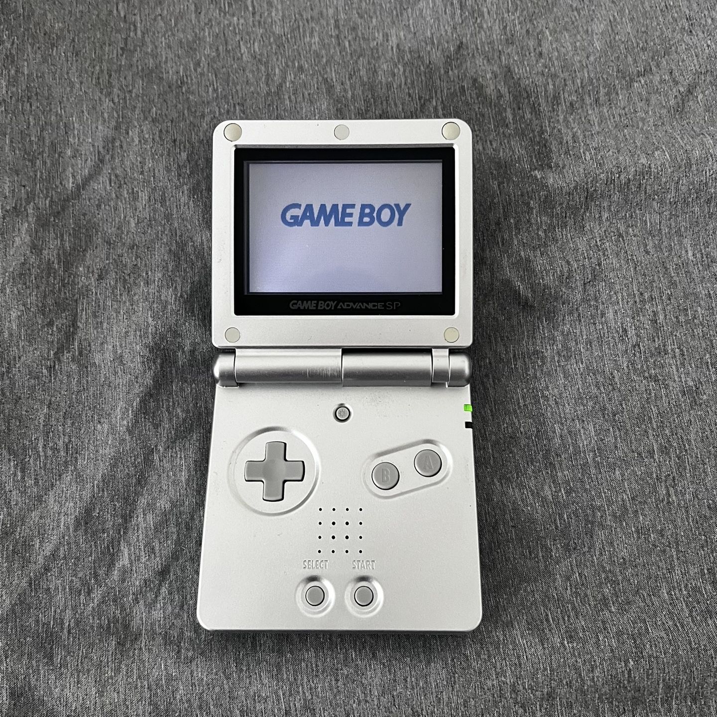 Silver Gameboy Advanced SP