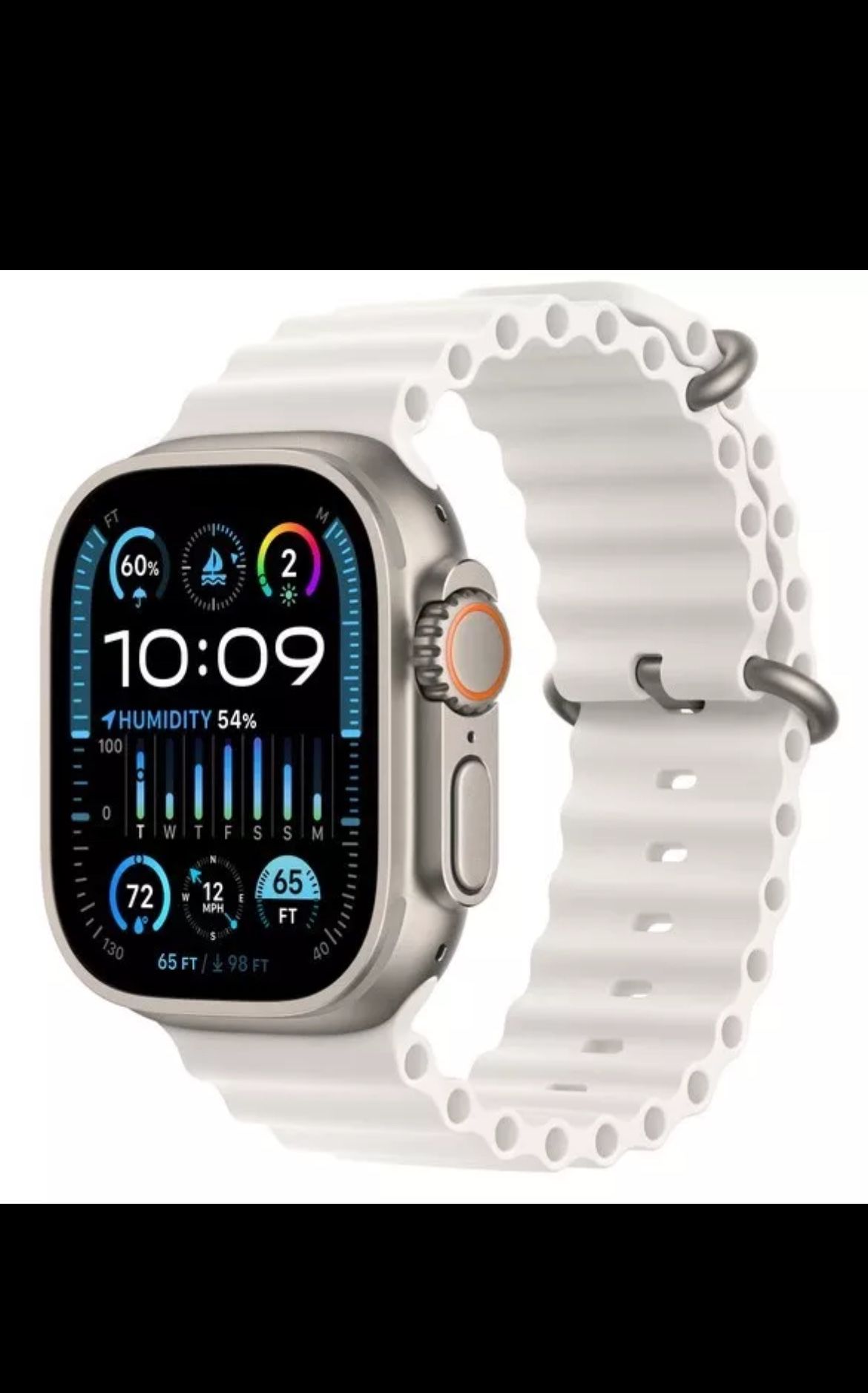 Apple Watch Ultra Ocean White Strap