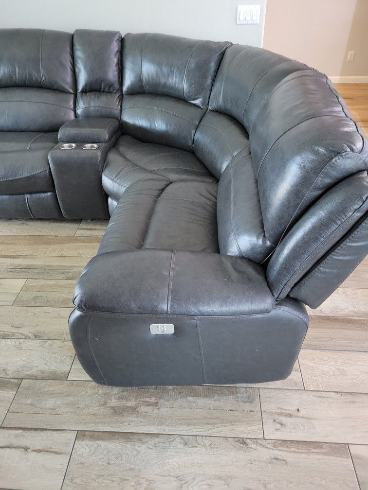Gray Modular Sectional Couch