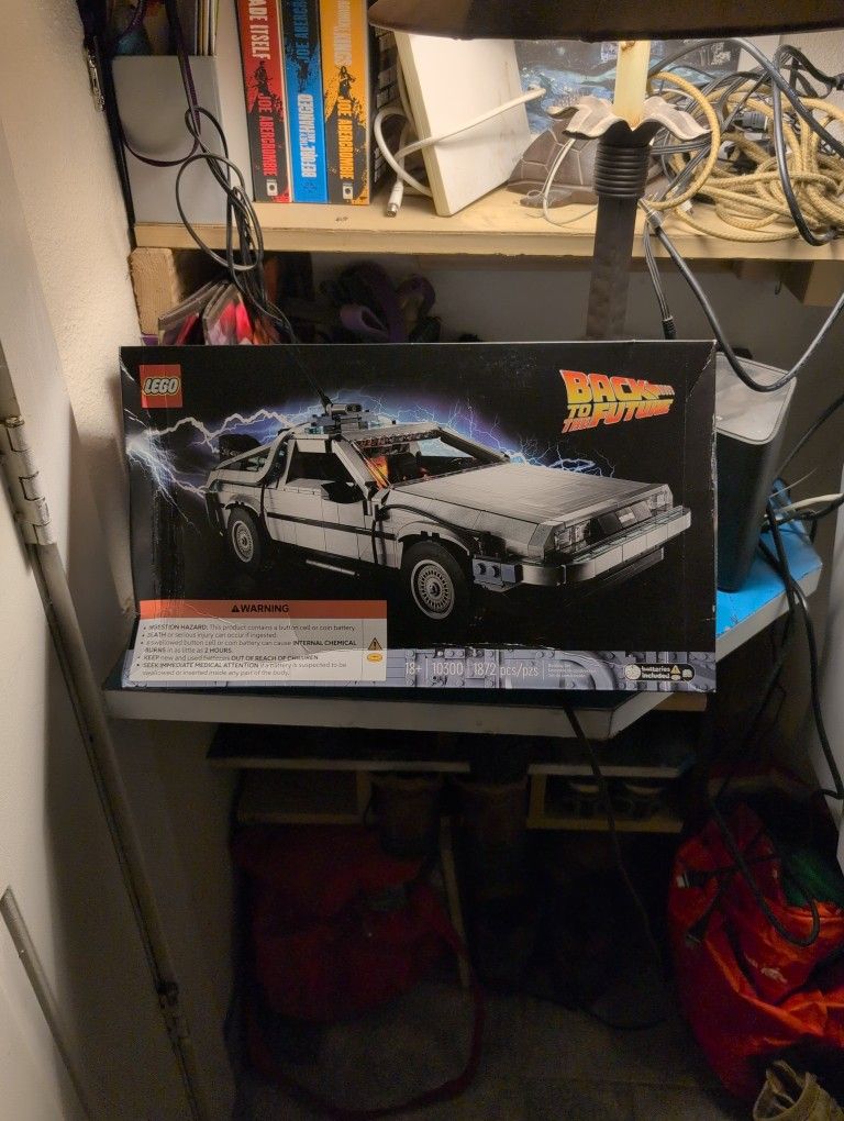 Lego Back To The Future Deloran