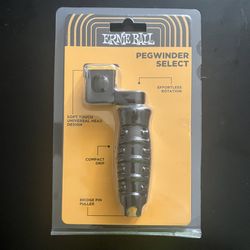 Ernie Ball Peg Winder Select Guitar Tuner Peg Wind Accessory