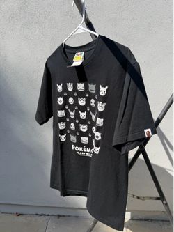 Pokemon x Bape Monotone tee #4
