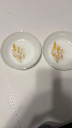 Vintage fire king cereal or soup bowls