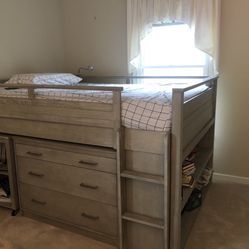 Pottery Barn Loft Bed Full Size - hardly used