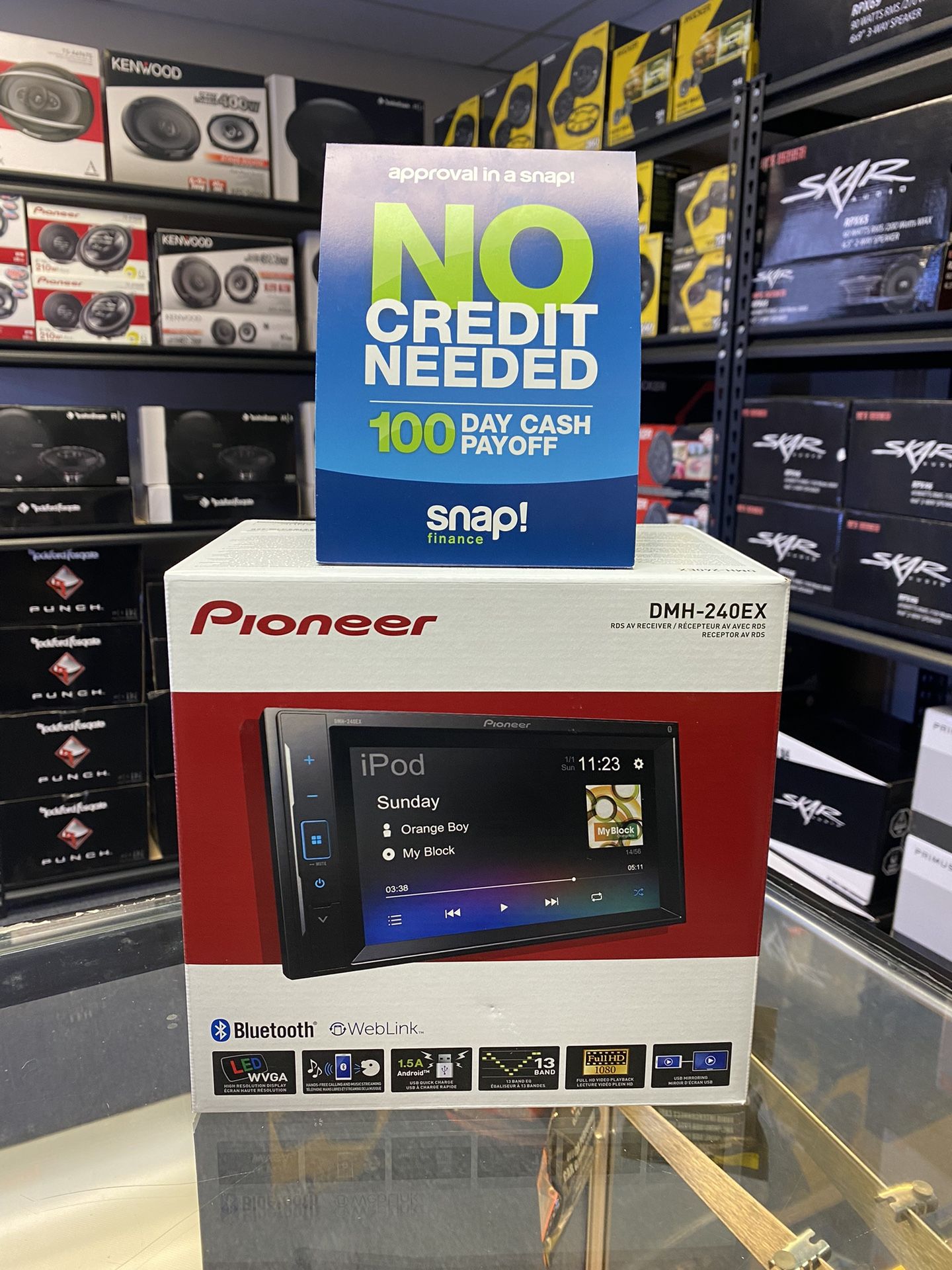 New Pioneer 6.2” Double Din Touchscreen Monitor Car Stereo Receiver ✅🔥