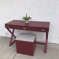 Desk And Stool
