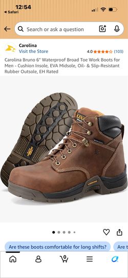 Carolina work boots