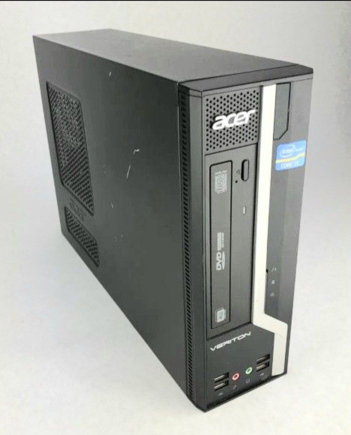 High Grade Acer Tower PC Intel 3.4 GHz CPU 16 GB RAM 500 GB HD DVDRW Wi-Fi Wireless Windows Professional 64 Bit OS