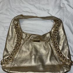 Michael Kors Gold Shoulder Bag