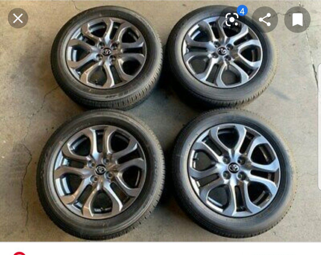 Toyota Yaris 15 inch wheels rims only for sale $600