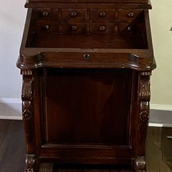 Cherrywood Antique Secretary Desk 