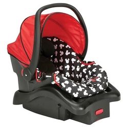 Disney Mickey Mouse Light 'N Comfy Luxe Infant Car Seat - Mickey Silhouette
