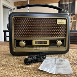 NEW! Portable Radio By Hearth & Hand With Magnolia