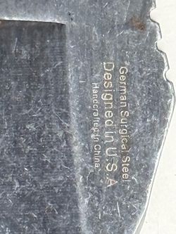 German Surgical Steel Blade