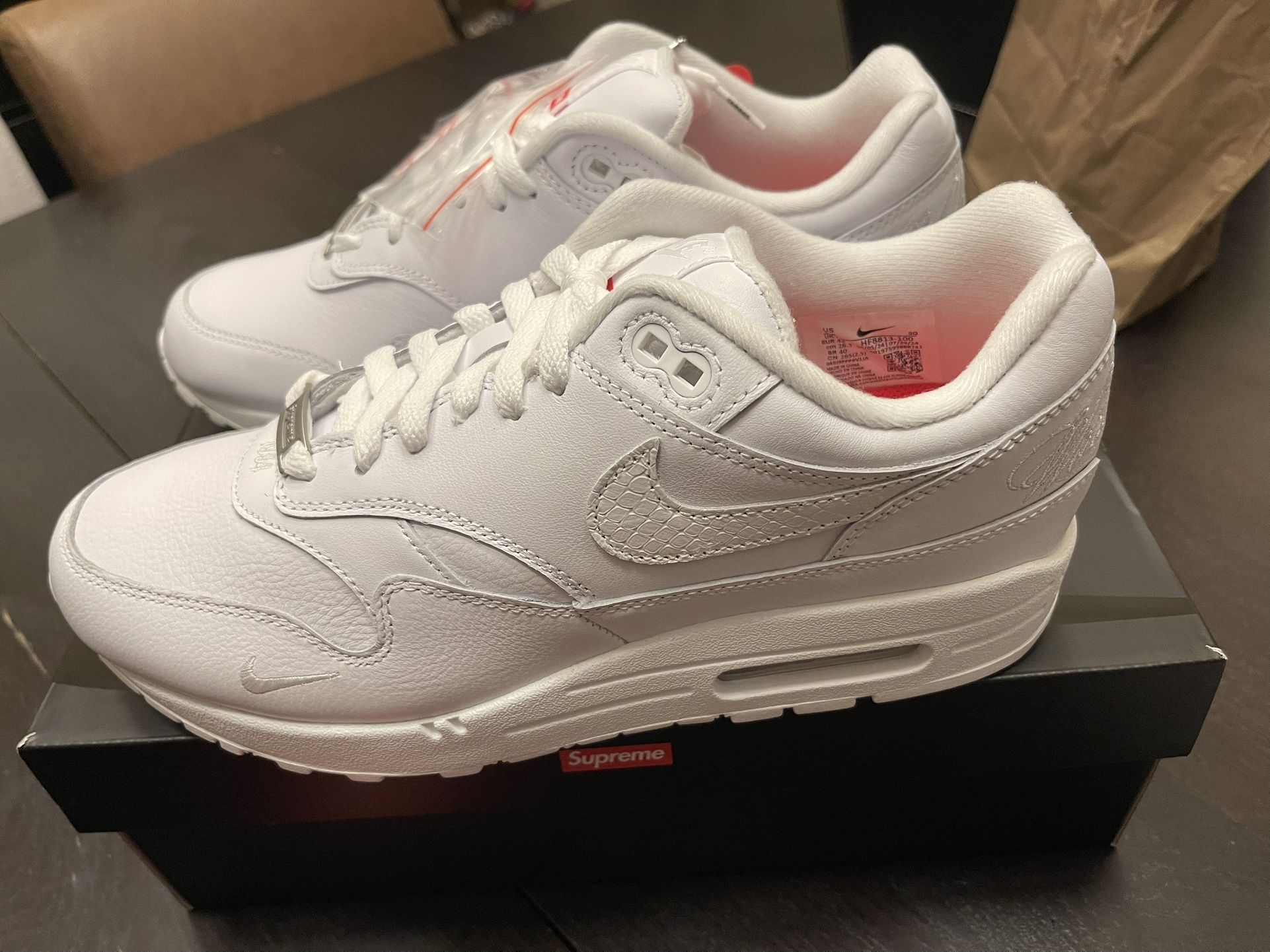 Nike Air Max 1 97 Supreme size 8.5 new