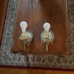 Antique Side Lamps