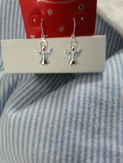 Angel ss earrings