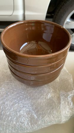 Bowls 4 Soup/ Cereals Brow color