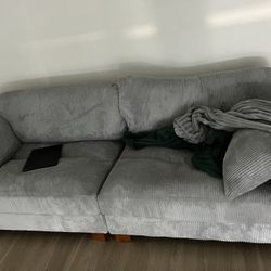 84 inch Corduroy couch