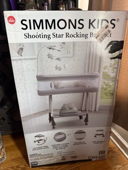 Simmons Kids Shooting Star Rocking Bassinet