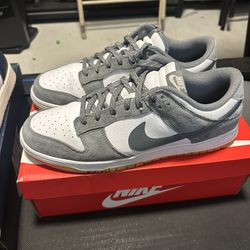 Nike Dunk Gray Gum Reflective