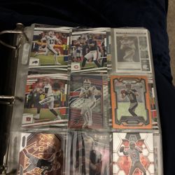 15 Pages Of Football Cards 