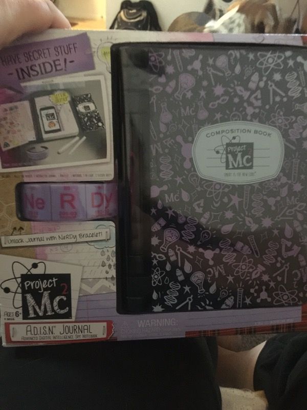 Project mc2 adisn journal spy notebook new