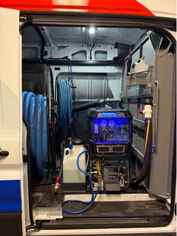 Truck Mount Extractor ON Transit Van low mileage. Like New