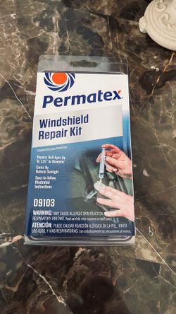 Windshield repair kit