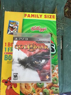 PS3. God. Of. War. Fun game. Action.