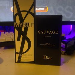 Dior Suavage And YSL myself 
