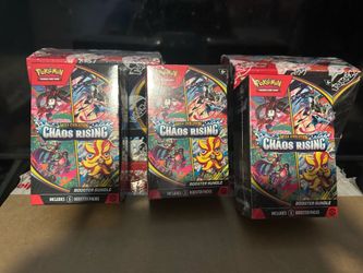Pokemon Chaos Rising booster bundle