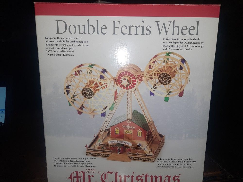 Mr. Christmas Double Ferris Wheel
