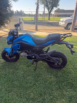 Blue Mini Motorcycle Street Bike “GROM CLONE”