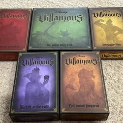 Villainous Board Game + 4 Expansion