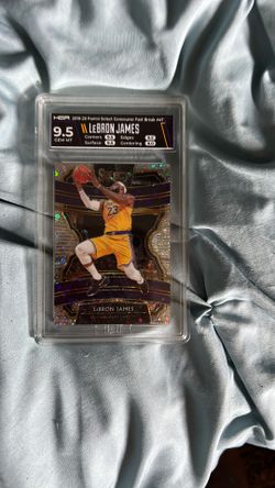 Lebrone James Graded Basketball Card 