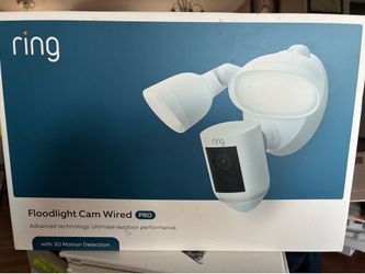 Ring floodlight camera pro
