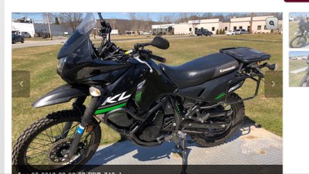 2016 KLR Kawasaki- one owner- LOW miles !