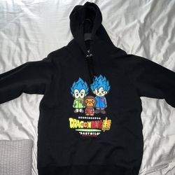 Bape X DBZ Size Large Broly Hoodie 